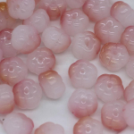 Auk&scaron;tos kokybės &bdquo;pasidaryk pats&ldquo; papuo&scaron;alų aksesuarai Žibintų dekoravimas Madingi karoliukais 8 mm apyrankės karoliai 50 vnt. Rankų darbo gamyba Stiklas Medžiagos Karoliukai Moliūgas