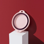 Ne&scaron;iojamas sulankstomas skalbimo praustuvas, plastikinis kelioninis sulankstomas praustuvas, saugus, patvarus, sulankstomas praustuvas, vonios reikmenys