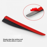 2vnt/komplektas 28cm PVC automobilio buferio apsauga nuo įbrėžimų juostelių lipdukas auto kėbulo apsauga 237#