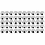 50 vnt 4x2 mm apvalios formos žemės neodimio ypač stiprus magnetinis magnetas