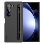 NILLKIN Skirtas Samsung Galaxy Z Fold 6 Case Flex Pure Fold Case ( S Pen versija ) skirtas &bdquo;Samsung Galaxy Z Fold6&ldquo; telefono dėklas su ra&scaron;iklio anga, galinis dangtelis Samsung Z Fold 6 5G juoda