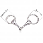 &Scaron;ilkinės skarelės segės, moteri&scaron;kos vintažinės madingos žavingos skaros, &scaron;alikai, sagčių laikiklis rožinio aukso spalvos