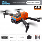 Naujas S180 RC dronas ESC dviejų lę&scaron;ių kliūčių i&scaron;vengimas be &scaron;epetėlių optinio srauto padėties nustatymo i&scaron; aerofotografija Wi-Fi Fpv radijo valdymo keturkopterio žaislas 4K 1B juoda