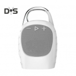 Silikoninis belaidžio garsiakalbio stovo dėklas Apsauginis ne&scaron;iojimo dėklas, atsparus smūgiams dangtelis, apsaugantis nuo kritimo, skirtas JBL Clip 5 ne&scaron;iojamam su Bluetooth suderinamu balta