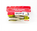 Fish Arrow Soft Lure Flash J Abalone 3 colių #01 (5207)