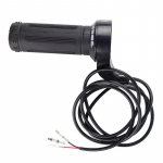 24V 36V 48V 3 vielos pasukama droselio rankena, skirta elektriniam motorolerio dviračiui 7/8 colių vairas