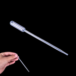 100 vnt. 0,5 ml vienkartinių polietileninių akių la&scaron;intuvų, perkeliamųjų graduotų pipetų Fm 100Pcs