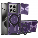 Magnetinis matinis telefono dėklas, skirtas Xiaomi 14T 13T 12T 11T 14 13 12 Pro smūgiams atsparus &scaron;arvų dangtelis, skirtas Xiaomi 14 13 12 11 Lite Ultra Funda For Mi 14 Ultra rožinio aukso spalvos