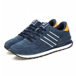 Vyri&scaron;ki lengvi sportbačiai Sportiniai laisvalaikis Patogūs batai vaik&scaron;čiojimui lauke Kelioniniai batai 39 mėlyna