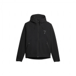 Puma Logotipas Spausdinti striukė su gobtuvu, austi užtrauktuku Vyri&scaron;ki &scaron;varkai juodi 524108-01 S