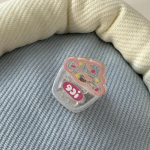 Super mielos mažos plaukų segtukai vaikams Skaidrūs akriliniai animaciniai filmukai gyvūnų plaukų segtukai Mergaičių plaukų aksesuarai 2cm