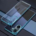 Vivo iQOO Neo 9S Pro Plus Neo9 Neo9Pro Neo9SPro+ Telefono dėklas su galvaniniu padengimu, objektyvą apimantis silikoninis mink&scaron;tas dangtelis iQOO Neo9S Pro Plus mėlyna
