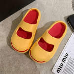 Mada Vasara Nauji Moteri&scaron;ki Batai Madingi Mi&scaron;rių spalvų Storas Padas Mielas Paplūdimys Nauji Sandalai Neslystantys Lauke Debesys Slides Mules Batai 36-41 36-37 chaki