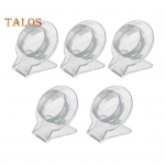 5 vnt. Skaidrus apyrankių laikiklis Kompakti&scaron;kas ne&scaron;iojamas laikrodžių organizatorius Neslystantis papuo&scaron;alų stovas namams, juvelyrinių dirbinių parduotuvei A