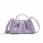 Rankinė Moteri&scaron;ka Nauja Madinga Mada Apvali Perlų Ne&scaron;iojama Klostuota Debesėlio Rankinė Ni&scaron;inės rankinės Temperamentinga Rankinė ant vieno peties / crossbody