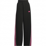 Adidas &Scaron;okio Retro Sportinis &Scaron;oninė Juostelė Laisvos Kasdienės Patogios Megztos Kelnės Moteri&scaron;kos Kelnės Juodos JJ3565 S