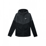 Nike Spalvų Blokų Madingas Laisvalaikio Patogus Ilgomis Rankovėmis Striukė Vyri&scaron;kos striukės Juoda FZ1112-010 L black