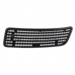 Gaubto gaubto vir&scaron;utinė grotelių ventiliacijos angos apdaila Patobulintas oro srautas Stilingas juodas priekinis gaubto oro ventiliacijos grotelių dangtis Left: 2218800205