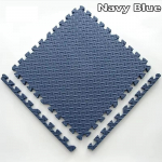 6 VNT Sporto Salės Apsauginiai Kilimėliai EVA Lapų Ra&scaron;to Grindų Kilimėliai Jogai Fitnesui Neslystantys Sujungiami Kilimai Stori Smūgiams Kambario Treniruotėms 30*30cm 1PC