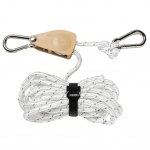 4M Kempinginės Palapinės Pritvirtinimo Virvė Reguliuojama Para&scaron;iutinė Nailoninė Virvė Markizės Virvė Reketinis Pakabukas Skriemulys Kabliukas Veržimo Diržas