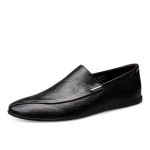 Rankų darbo odiniai laisvalaikio batai vyrams, mink&scaron;tu padu, vairavimo batai, įsispiriami vyri&scaron;ki lofersai, lauko mokasinai, patogūs paprasti verslo batai 37 ruda