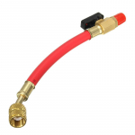 19cm Automobilio &Scaron;aldymo Oro Kondicionavimo AC Diagnostinis Kolektorius Manometras Žarnos Įrankių Rinkinys R134A 800PSI Kolektoriaus Manometrų Rinkiniai raudona