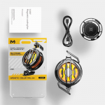MEMO CX07 Magnetinis mobiliojo telefono radiatorius su nuimama valymo sistema juoda