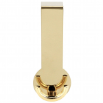 Nerūdijančio plieno stalčiaus užpakalinių durų kablio kabliukas biuro drabužių krep&scaron;io tvarkytuvui(Auksas)