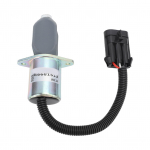 Kuro i&scaron;jungimo solenoidas 6681513 DC 12V Kuro sustabdymo solenoido pakeitimas Bobcat krautuvui A220 450 453
