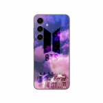 Coque de t&eacute;l&eacute;phone - Maniacase - Samsung Galaxy S25 Plus - Logo BTS - Souple - Kpop