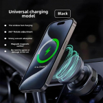 Vakuuminis Adsorbcinis Belaidis Įkrovimas Automobilinis Laikiklis IPhone Samsung Xiaomi Magnetinis Siurbimo Automobilinis Belaidis Įkrovimas Telefono Laikiklis