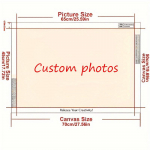 Nuotrauka Pagal Užsakymą 5D Velvet Drobė Pasakų Dulkės AB Gręžimo Deimantinė Tapyba Privatus užsakymas Kryželiu Mozaika Siuvinėjimas Vestuvių dekoras 50x70cm