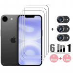 Pilnas Gule Stiklas iphone 16e Grūdintas Stiklas iphone 16e SE4 Ekrano Apsauga HD Apsauginė Telefono Kameros Objektyvo Plėvelė iphone 16e For iPhone 16E gryna