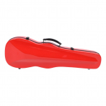 44 smuiko laikymo dėklas su higrometru, dvigubais pečių dirželiais, raudono anglies pluo&scaron;to apsauginis smuikas