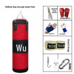 Trijų sluoksnių pakabinamas bokso kriau&scaron;ė namų fitnesui - Tinka suaugusiems ir vaikams, Taekwondo stiliaus &bdquo;siūbuojanti&ldquo; kriau&scaron;ė. Hollow 60cm + 7 Gifts