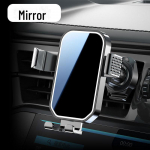 Besisukantis automobilio oro angos gravitacinis telefono laikiklis navigacijai