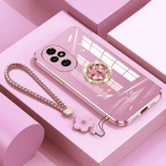 &bdquo;Xiaomi Redmi Note 8&ldquo; dėklas &bdquo;Redmi Note 8T&ldquo; dangtelis &bdquo;Redmi Note 8 Pro&ldquo; dėklas, prabangus kvadratinis telefono dėklas, atsparus smūgiams galinis dangtelis Redmi Note 8&Case & Strap