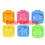 6/8 vnt. Animacinis &bdquo;Pasidaryk pats&ldquo; kiau&scaron;inių formelė, ryžių kamuoliukų formelė, bento gaminimo įrankis, su&scaron;i įrankiai, atsitiktinės spalvos, virtuvės reikmenys, virtuvės prietaisai 6Pcs Random color