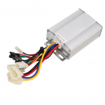 48V 500W &Scaron;epetėlinio variklio greičio reguliatoriaus rinkinys su rankenomis su pasukamu droseliu ir stabdžių svirtimis elektriniam