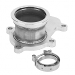 Automobilio 5 varžtai į V juostos turbo flan&scaron;o adapterio rinkinys, skirtas Cummins Holset WH1C HX35 HX35W HX40 pakeitimui