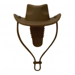 Silikoninis vakarieti&scaron;ko kaubojaus skrybėlės vyno butelio kam&scaron;tis Ekologi&scaron;kas daugkartinio naudojimo vyno laikiklis Multifunkcinis alaus butelio sandariklis C