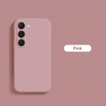 S25 S24Plus Dėklas Skysto Silikono Telefono Dėklas Samsung Galaxy S23 S 23 S22 Ultra S24 FE S25 + Plus Mink&scaron;tas Vir&scaron;elis Samsung S25