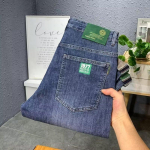 Madingi Džinsai Vyri&scaron;ki Madingi Vyri&scaron;ki Slim Fit Skinny Pants Vyri&scaron;kos kelnės Pavasaris ir Ruduo Vasara Naujos Elastinės Gražios Kasdieninės ilgos Kelnės 28