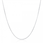 Reguliuojamas 16-30 Plonas 2MM Sidabrinis &Scaron;oninės Grandinėlės Vėrinys - Madingas Europieti&scaron;kas ir Korėjieti&scaron;kas Stilius (LN029) 18 inch 45CM