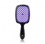 1 vnt. Plaukų &scaron;ukos i&scaron;&scaron;ukavimui susivėlusiems plaukams, tu&scaron;čiavidurės, masažinės &scaron;ukos, antistatinės plaukų &scaron;ukos, saloninės plaukų formavimo priemonės juoda