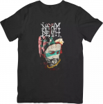 Napalm Death Muzika Unisex Mar&scaron;kinėliai Vyrams ir Moterims Kokybi&scaron;ka Medvilnė Juodi M