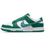 Nike Dunk Low Žalios Paislio Ra&scaron;to Moteri&scaron;ki Sportbačiai Balti Malachito spalvos DH4401-102 36.5
