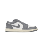 Air Jordan 1 Low Vintage pilki vyri&scaron;ki sportbačiai Stealth White Sail 553558-053 47.5 gray