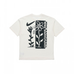 Nike Graffiti Print Krep&scaron;inio trumpomis rankovėmis mar&scaron;kinėliai vyri&scaron;ki smėlinės spalvos DC1284-910 XXXXL