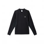 Nike ACG serijos Dri-FIT ADV Goat Rocks ilgomis rankovėmis apvalia apykakle mar&scaron;kinėliai vyri&scaron;ki Vir&scaron;utiniai drabužiai Juodi FB8116-010 M
